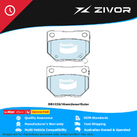 New Genuine BENDIX Brake Pads Rear For Nissan 300ZX Fairlady Skyline #DB1220GCT