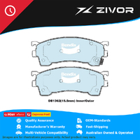New Genuine BENDIX Brake Pads Front For Kia Spectra FB #DB1362GCT