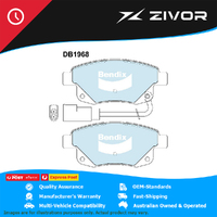 New Genuine BENDIX Brake Pads Rear For Mercedes-Benz Sprinter #DB1968HD
