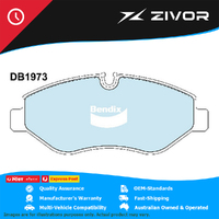 New Genuine BENDIX Front Brake Pads Set - Heavy Duty For Mercedes-Benz #DB1973HD