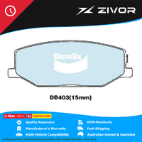 New BENDIX Brake Pads - Front For SUZUKI SIERRA SJ40 SJ410 #DB403GCT