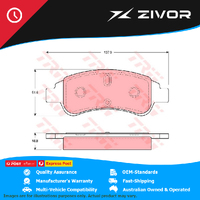 New Genuine TRW Brake Pads Front For Iveco Daily Turbodaily #GDB1563