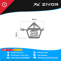 New Genuine TRIDON Thermostat For Jeep Cherokee Wrangler #TT340-195