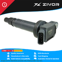 New NGK Spark Plugs Ignition Coil For Toyota Landcruiser Prado GRJ120R #U5090