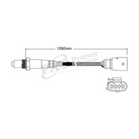 New PAT PREMIUM Oxygen/lambda Sensor Post Catalytic Converter For Skoda #EGO-137