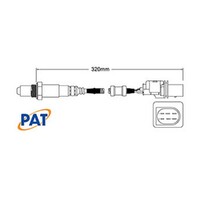 New PAT PREMIUM Exhaust Gas Oxygen Sensor For Hyundai Santa FE #EGO-870