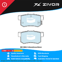 New Genuine BENDIX Rear Brake Pads Set - General CT For Honda #DB1265GCT