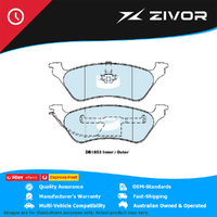 New BENDIX Brake Pads - Rear For CHRYSLER VOYAGER GS #DB1853HD