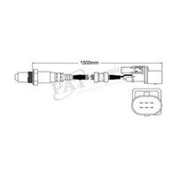 New PAT PREMIUM Oxygen Sensor Pre-catalytic Converter/manifold For Audi #EGO-237