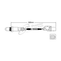 ICON SERIES Oygen/lambda Sensor Pre-catalytic Convertor For Land Rover #EGO-512M