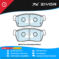 New Genuine BENDIX Brake Pads Front For Mercedes-Amg E55 G55 #DB1674GCT