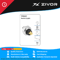 New Genuine TRIDON Oil Pressure Switch/Sender For Holden Drover Scurry #TPS007