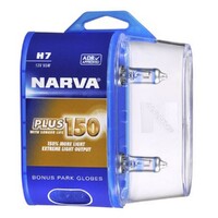 New Genuine NARVA Globe H7 12V 60/55W Plus 150 Pk2 #48386BL2