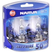 New Genuine NARVA Globe H11 12V 55W Sapphire +50 5000K #48528BL2