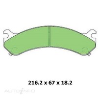 New Genuine PROTEX Brake Pad - Front #CDB3121M