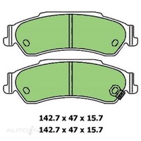 New Genuine PROTEX Brake Pad - Rear #CDB3168M