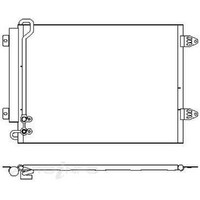 New Genuine PROTEX Air Conditioning Condenser #CONVW090