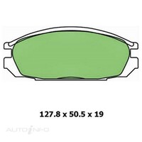 New Genuine PROTEX Brake Pad - Rear #DB1146B