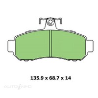 New Genuine PROTEX Brake Pad - Front #DB1203B