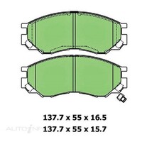 New Genuine PROTEX Brake Pad - Front #DB1297B