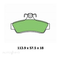 New Genuine PROTEX Brake Pad - Rear #DB1332CP