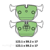 New Genuine PROTEX Ultra Plus Brake Pad #DB1397UP