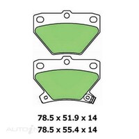 New Genuine PROTEX Brake Pad - Rear #DB1429CP