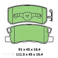 New Genuine PROTEX Brake Pad - Rear #DB1464CP