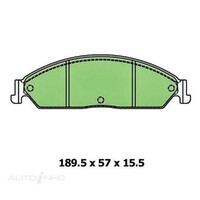 New Genuine PROTEX Brake Pad - Front #DB1473CP