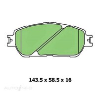 New Genuine PROTEX Brake Pad #DB1490B