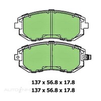 New Genuine PROTEX Brake Pad - Front #DB1491CP