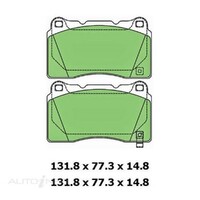 New Genuine PROTEX Brake Pad - Front #DB1678CP