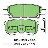 New Genuine PROTEX Brake Pad - Rear #DB1686CP
