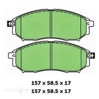 New Genuine PROTEX Brake Pad #DB1696UP