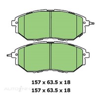 New Genuine PROTEX Brake Pad - Front #DB1722B