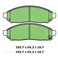 New Genuine PROTEX Brake Pad - Front #DB1835CP