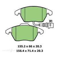 New Genuine PROTEX Brake Pad #DB1849CP
