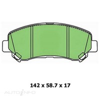 New Genuine PROTEX Brake Pad #DB1946CP