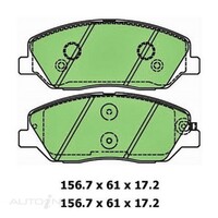 New Genuine PROTEX Disc Pad Set - Front #DB2034CP