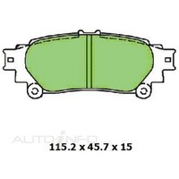 New Genuine PROTEX 4WD Disc Pad Set #DB2245F