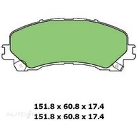 New Genuine PROTEX Ultra Disc Pad Set #DB2481CP