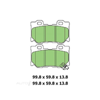 New Genuine PROTEX Disc Pad Set #DB3181CP