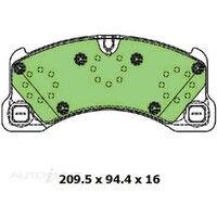 New Genuine PROTEX Ultra Plus Brake Pad - Front #DB3252UP