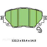 New Genuine PROTEX Ullta Disc Pad Set #DB3276CP