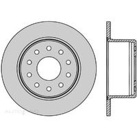 New Genuine PROTEX Rotor - Rear #DR036B