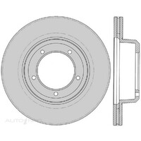 New Genuine PROTEX Rotor - Front #DR086