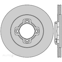 New Genuine PROTEX Rotor - Front #DR101