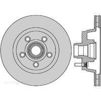 New Genuine PROTEX Rotor - Front #DR106H
