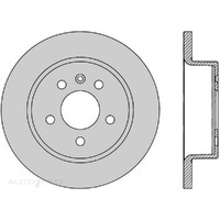New Genuine PROTEX Rotor - Rear #DR111A
