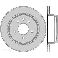 New Genuine PROTEX Rotor - Rear #DR12155